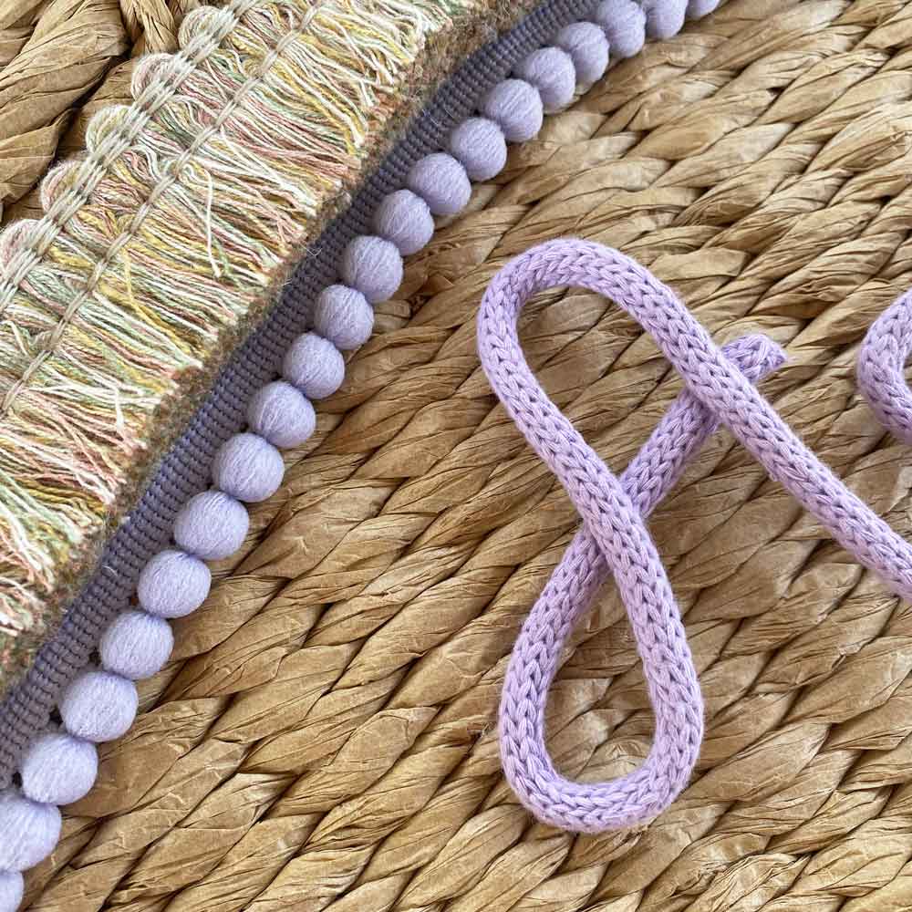 Borsa in paglia con nome personalizzato Nizza