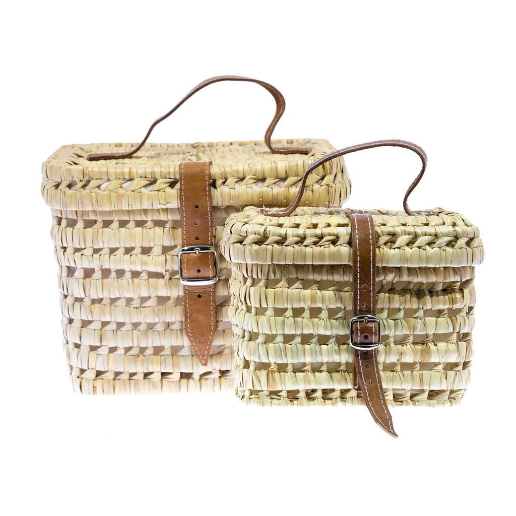 4ALL Borsa bauletto in paglia Paris
