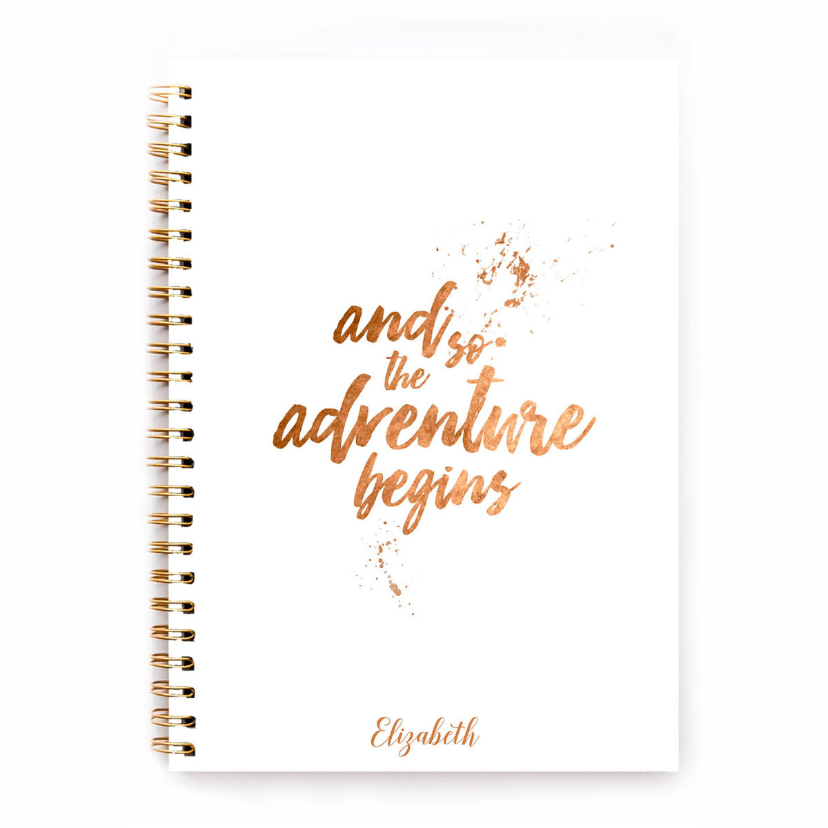 Agenda personalizzata con nome o iniziali Adventure