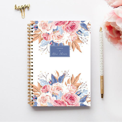 Agenda personalizzata Peonie