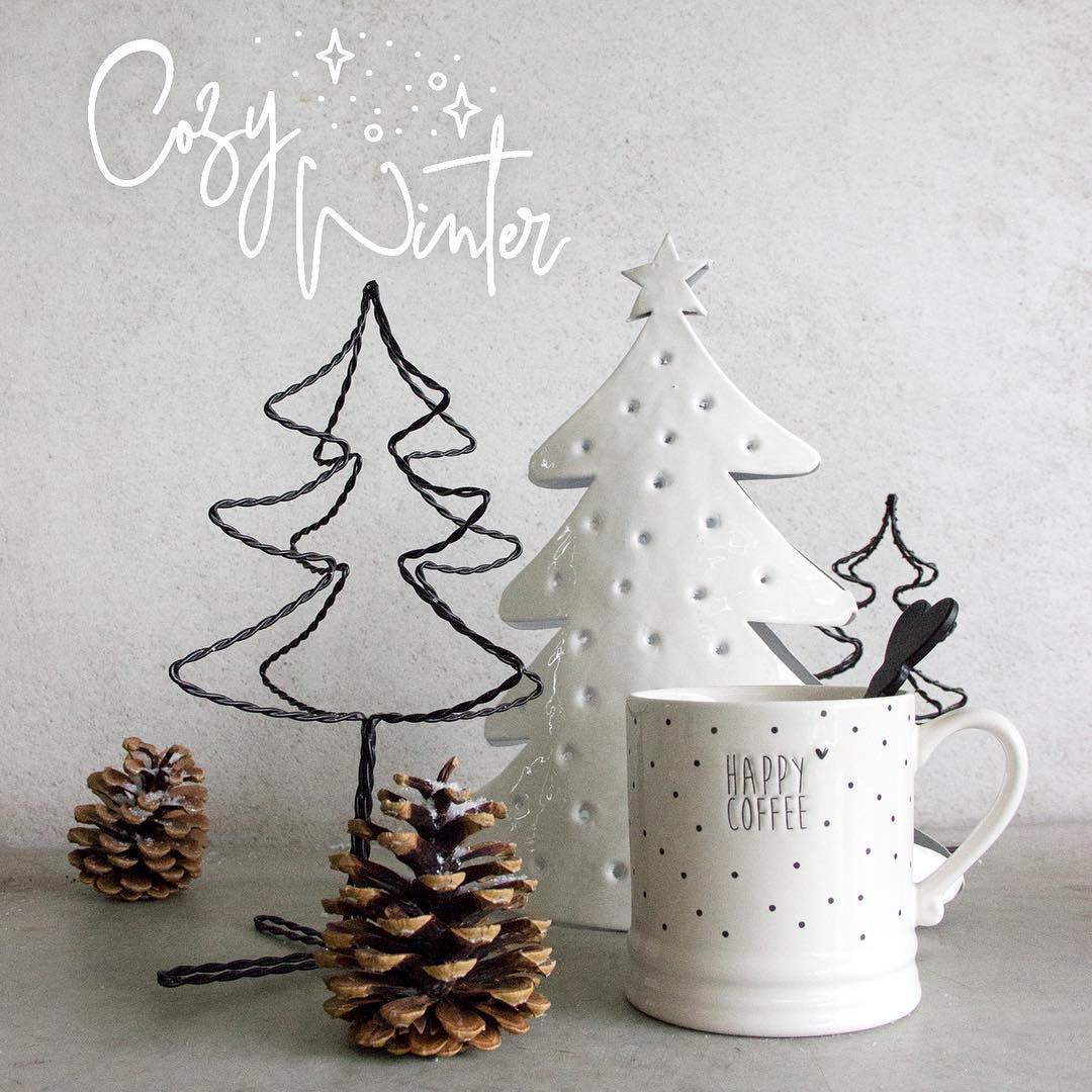 Bastion Collections Albero di Natale in fil di ferro