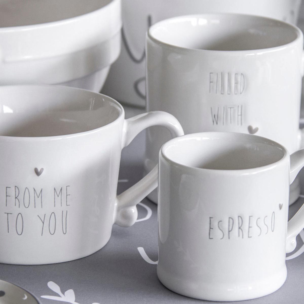 Bastion Collections Tazza Filled With Love