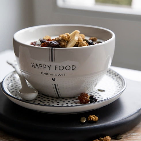 Bastion Collections ciotola Happy Food Made With Love
