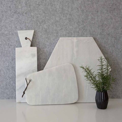 Tagliere esagonale in marmo