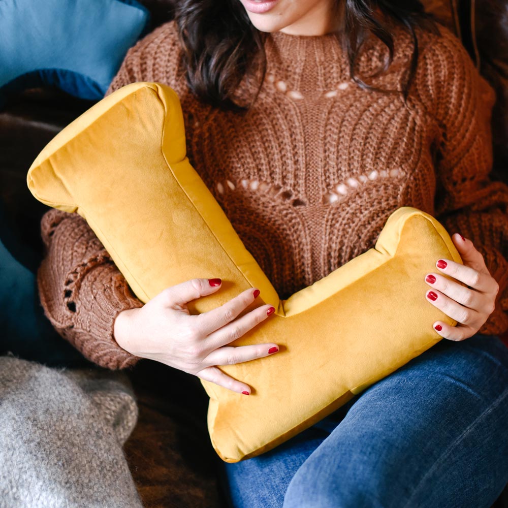 Cuscino Personalizzato a Forma di Lettera Alfabeto Iniziale