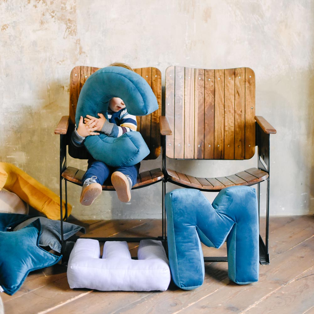 Cuscino Stella Velluto Verde