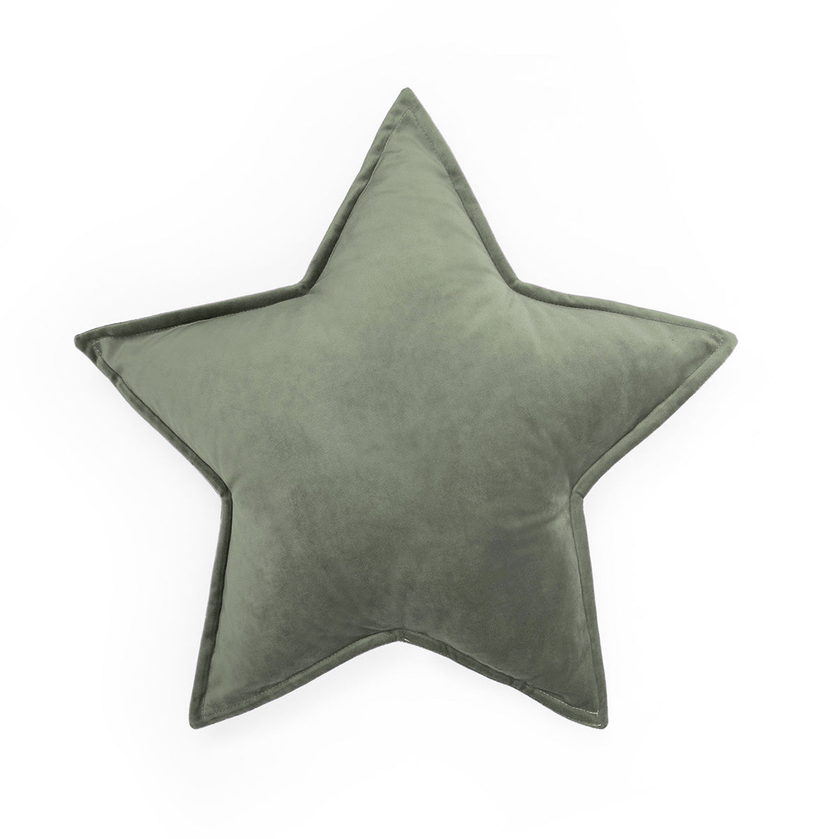 Cuscino Stella Velluto Verde Salvia