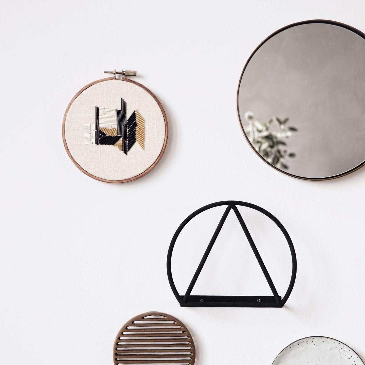 House Doctor decorazione da parete Beads piccola