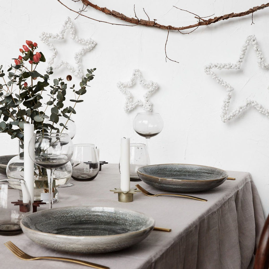 House Doctor Decorazione di Natale Stella Glitter