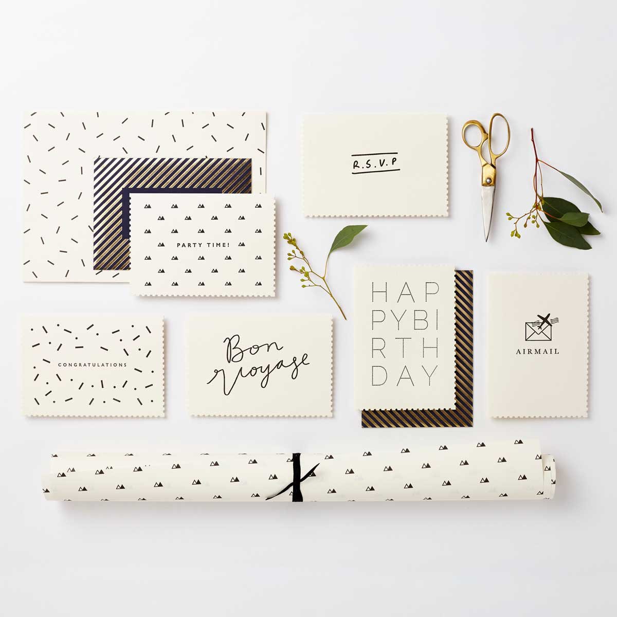 Biglietto di auguri Katie Leamon Happy Birthday bordo lavorato