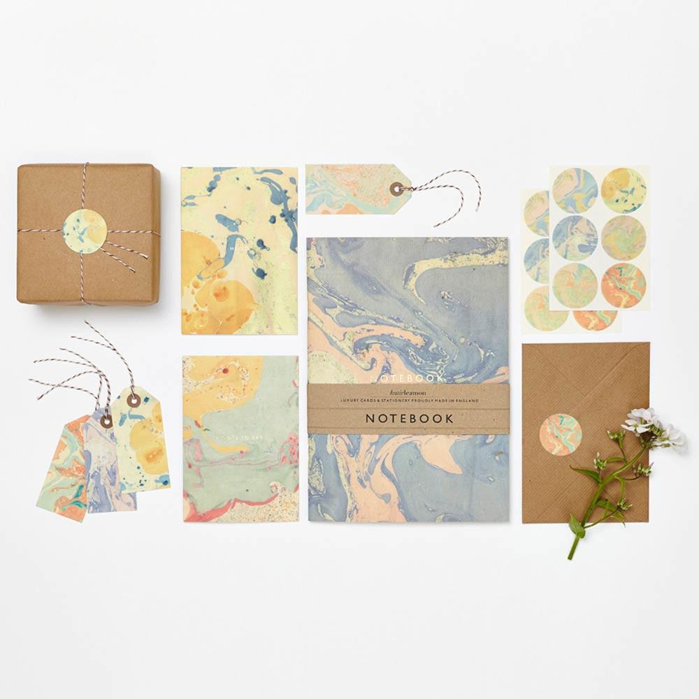 Quaderno Katie Leamon effetto marmo