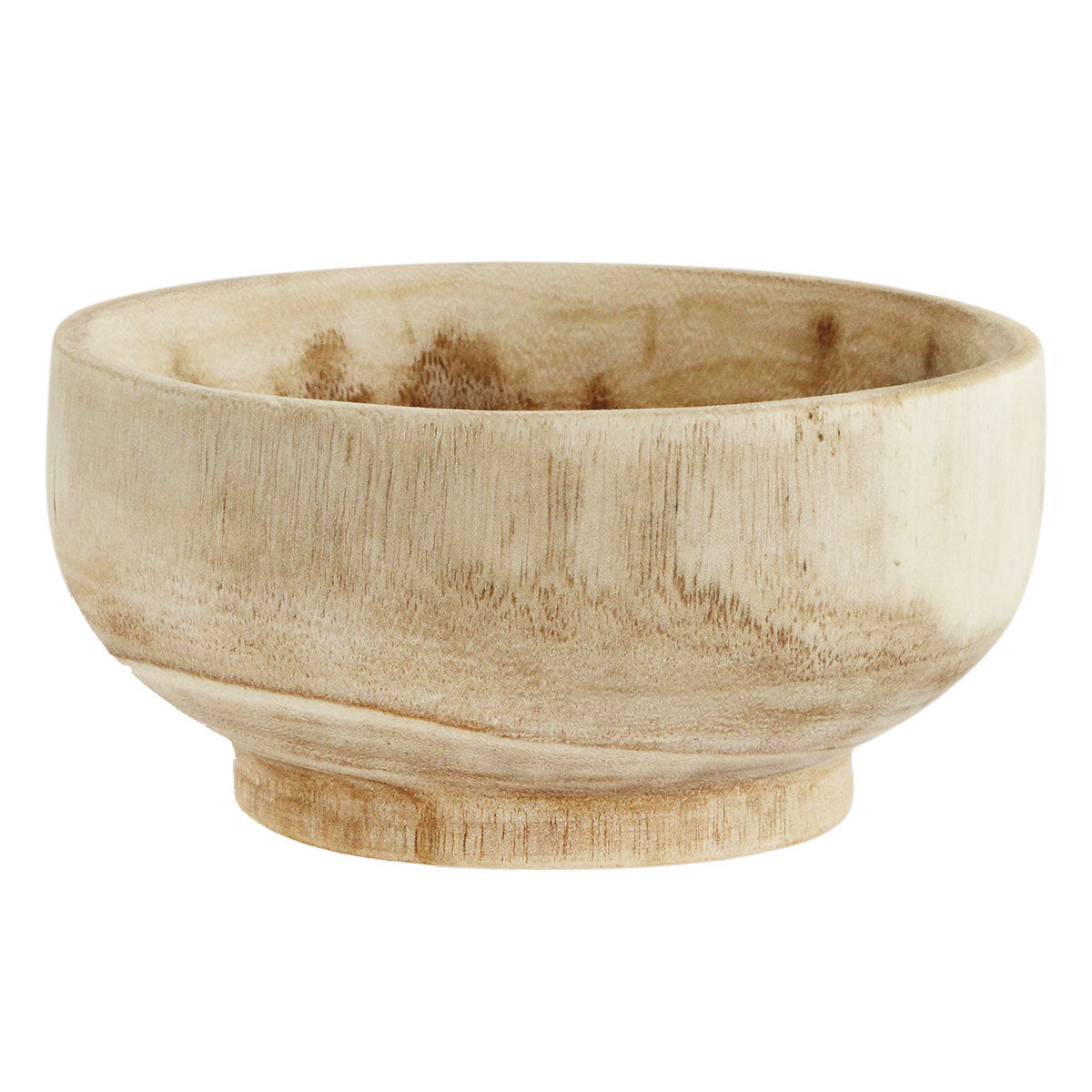 Madam Stoltz ciotola in legno naturale grande