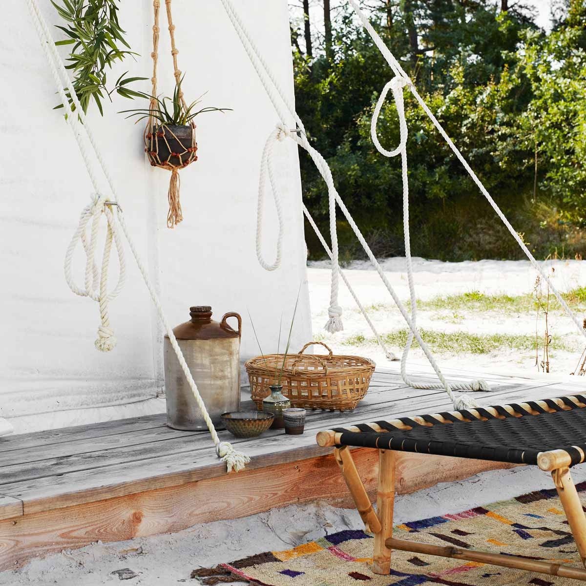 Seti di 3 cesti in bamboo Madam Stoltz