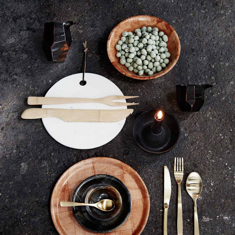 Tagliere rotondo in marmo