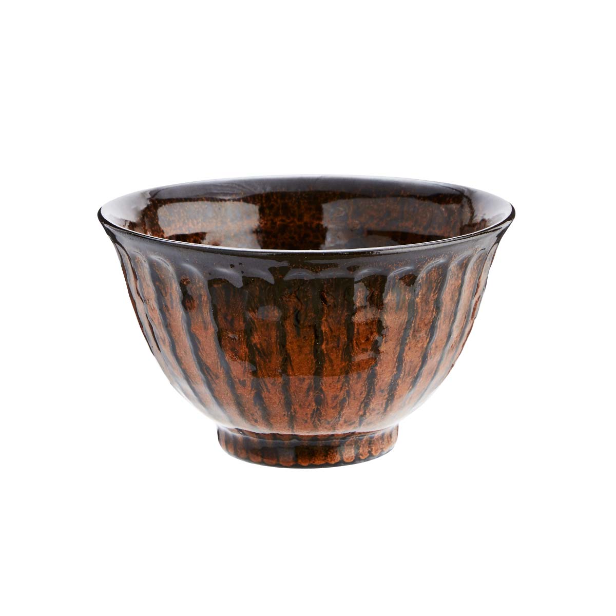 Madam Stoltz Ciotola in Ceramica Deep Orange