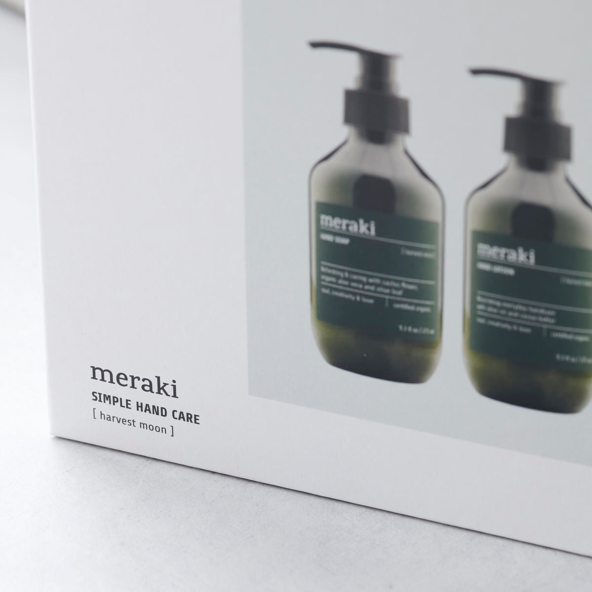 Meraki Cofanetto Regalo Harvest Moon Sapone e Crema mani