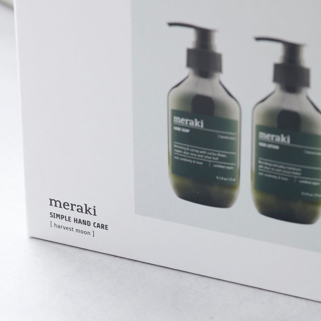 Meraki Cofanetto Regalo Harvest Moon Sapone e Crema mani