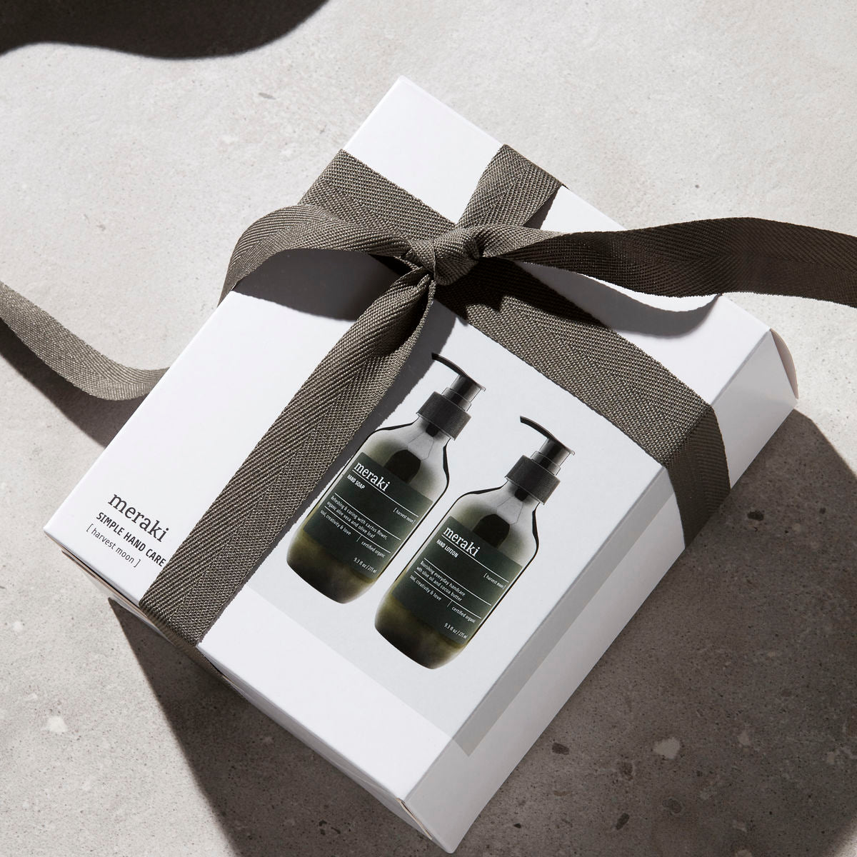 Meraki Cofanetto Regalo Harvest Moon Sapone e Crema mani