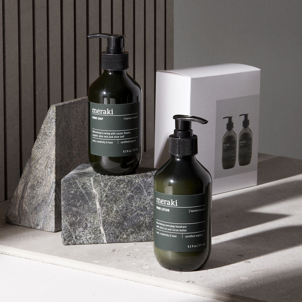 Meraki Cofanetto Regalo Harvest Moon Sapone e Crema mani