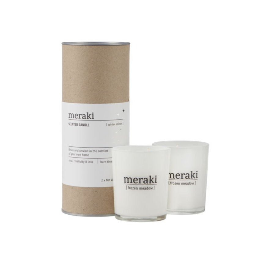 Meraki Cofanetto Candele di soia profumate Winter Edition