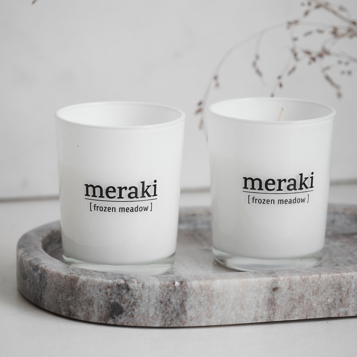 Meraki Cofanetto Candele di soia profumate Winter Edition