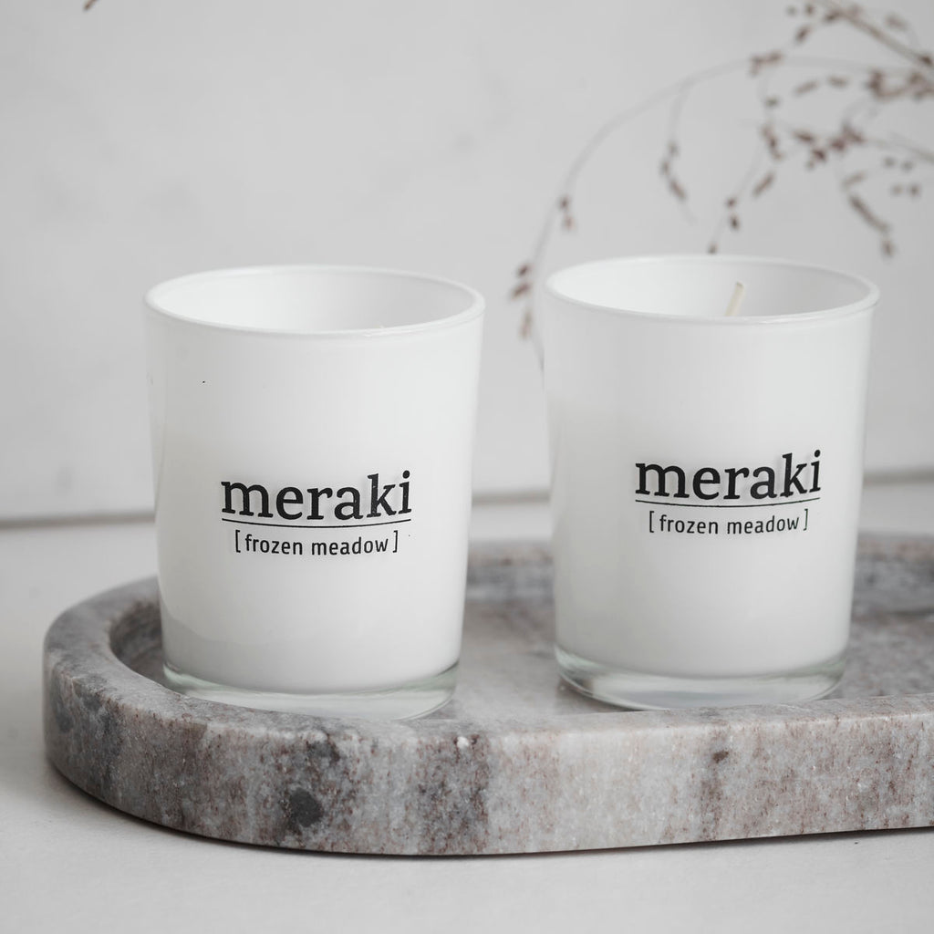 Meraki Cofanetto Candele di soia profumate Winter Edition