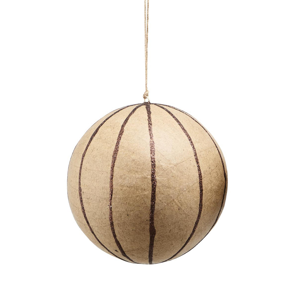 Set di Palline per l'Albero di Natale Kraft & Glitter