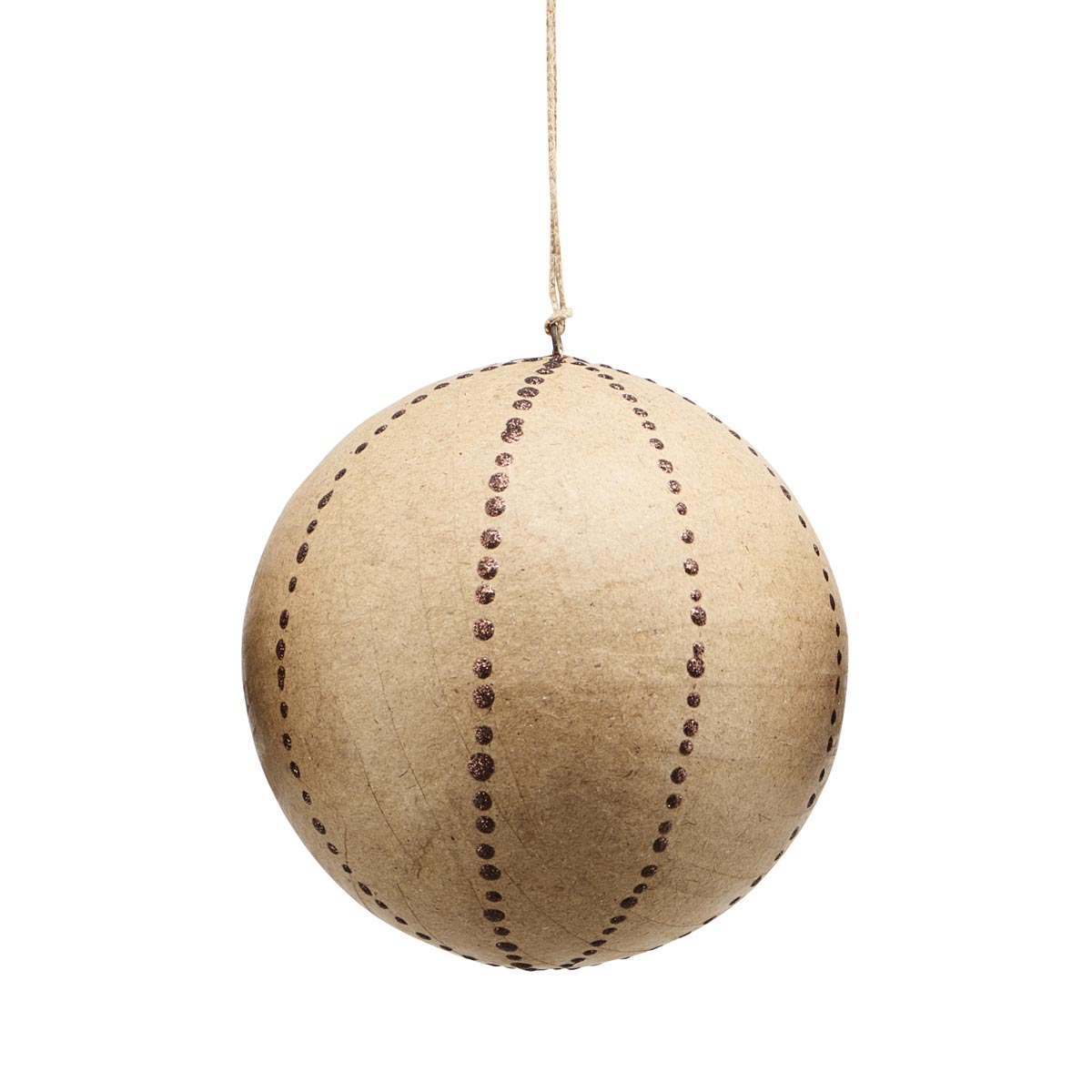 Set di Palline per l'Albero di Natale Kraft & Glitter