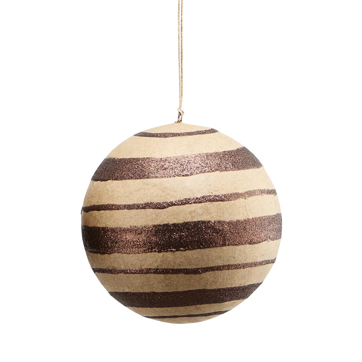 Set di Palline per l'Albero di Natale Kraft & Glitter