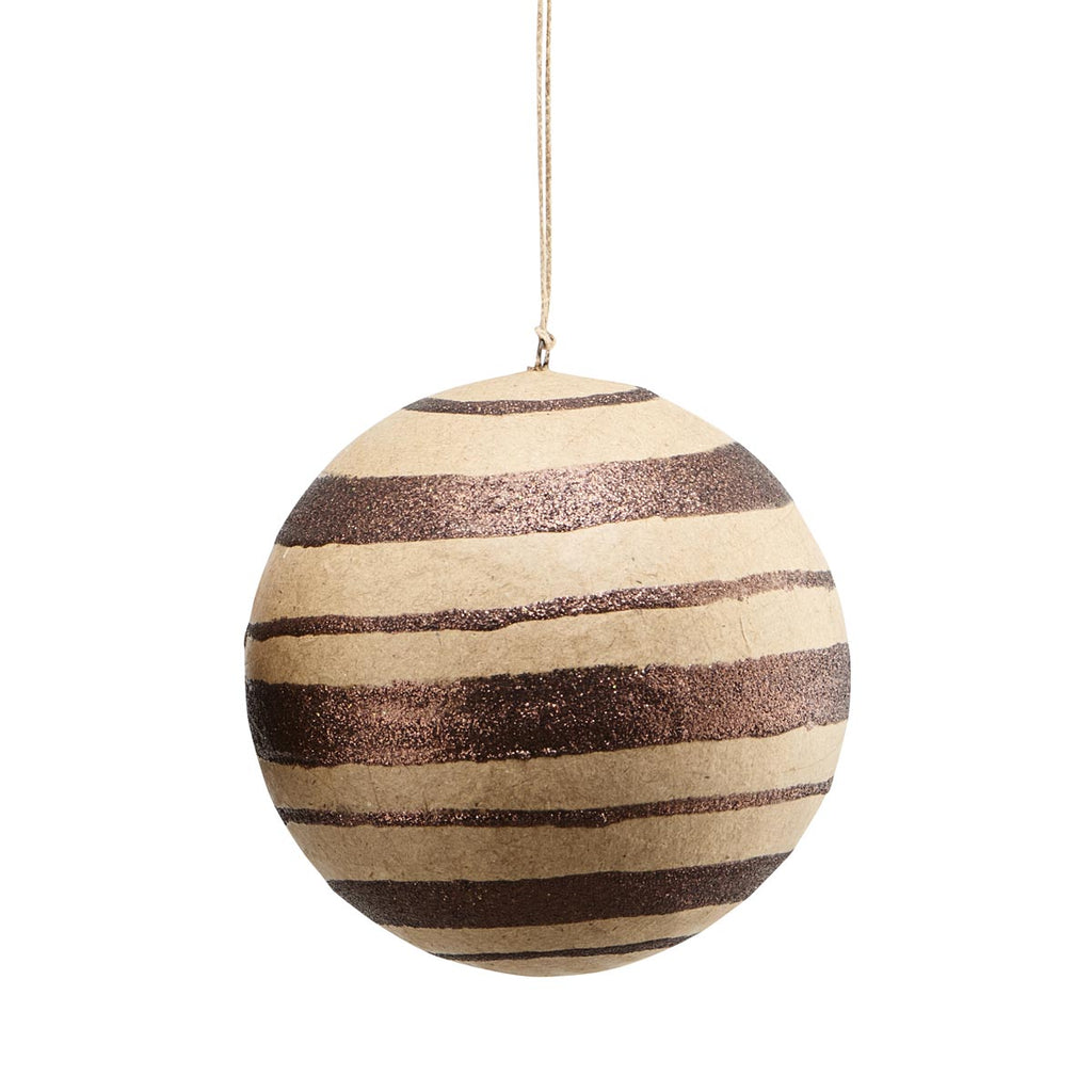 Set di Palline per l'Albero di Natale Kraft & Glitter