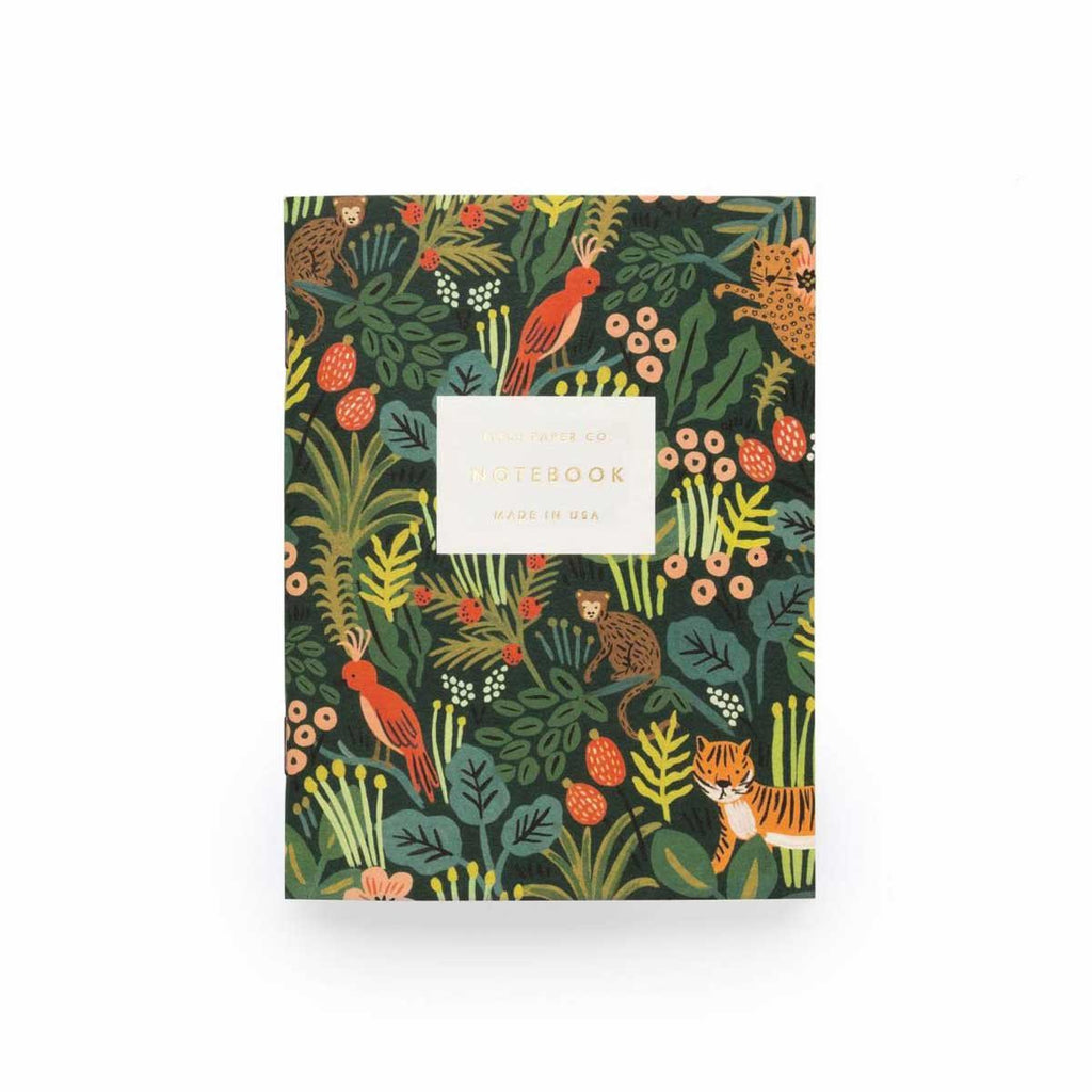 Set di taccuini Rifle Paper Co. fantasia righe e giungla
