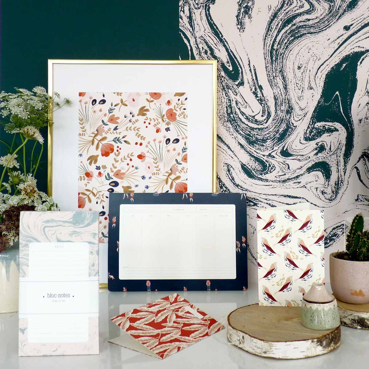 Bloc notes Season Paper Marble
