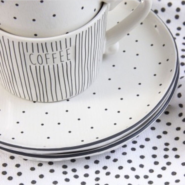 Bastion Collections Tazza Coffee a Righe