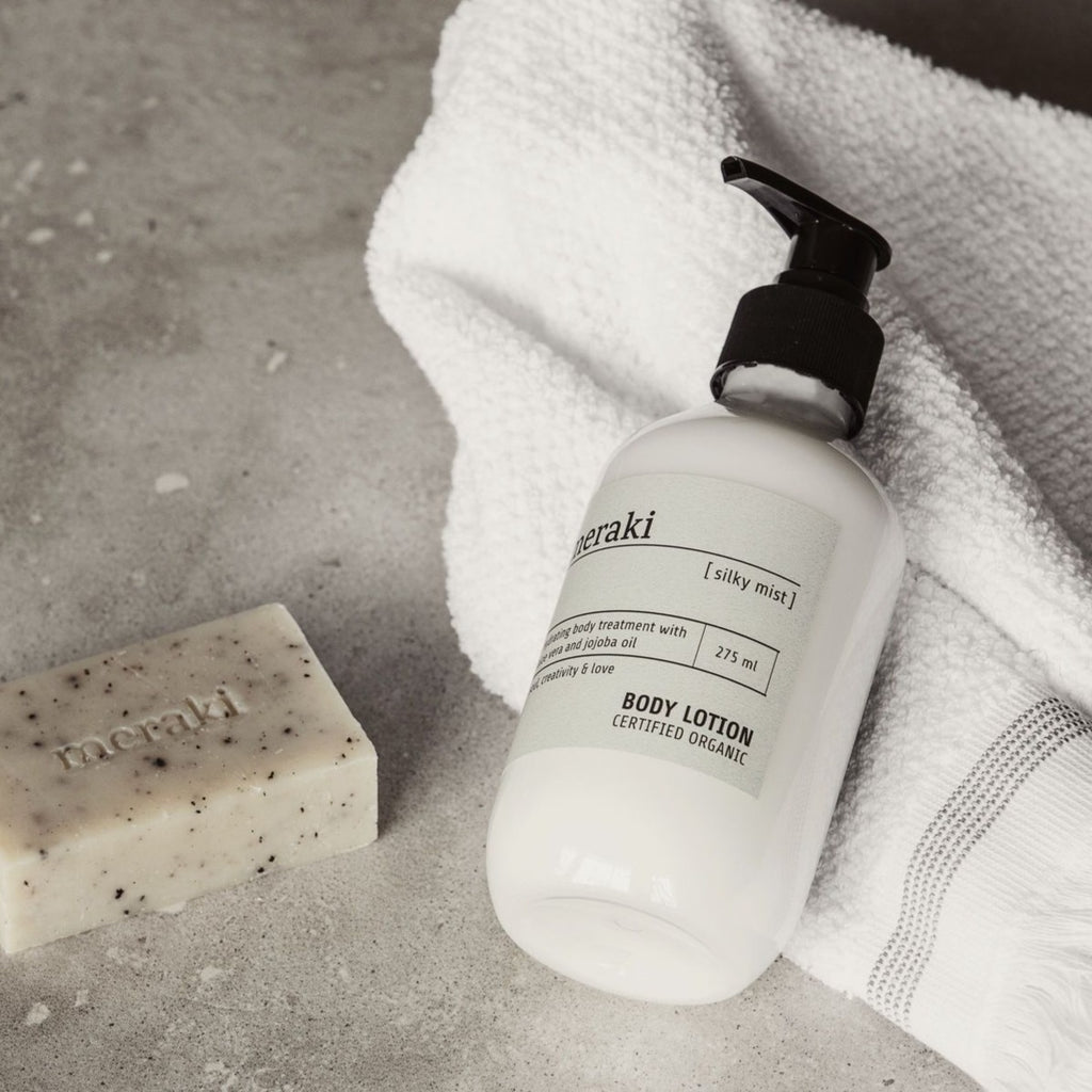 Meraki crema corpo silky mist