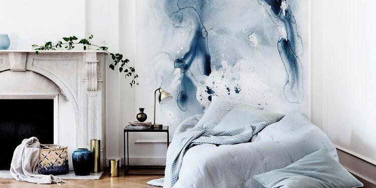Watercolor wall: una parete effetto acquerello