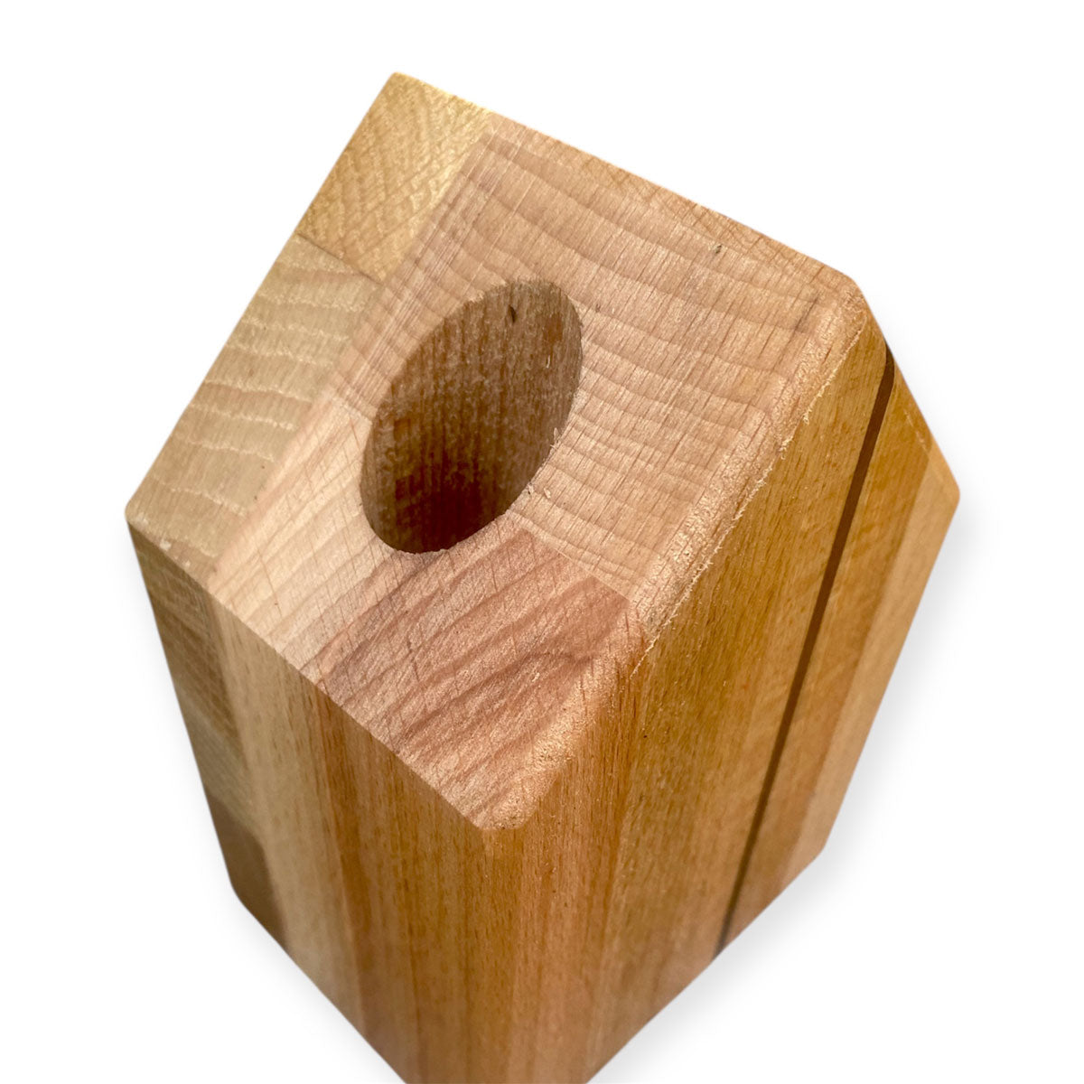 Casetta decorativa in legno ferma libri porta fiori