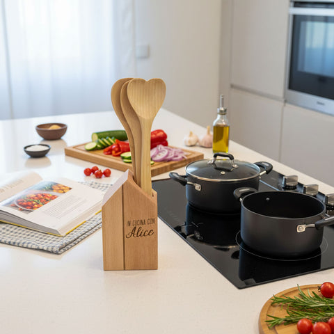 Casetta con mestoli Personalizzabile