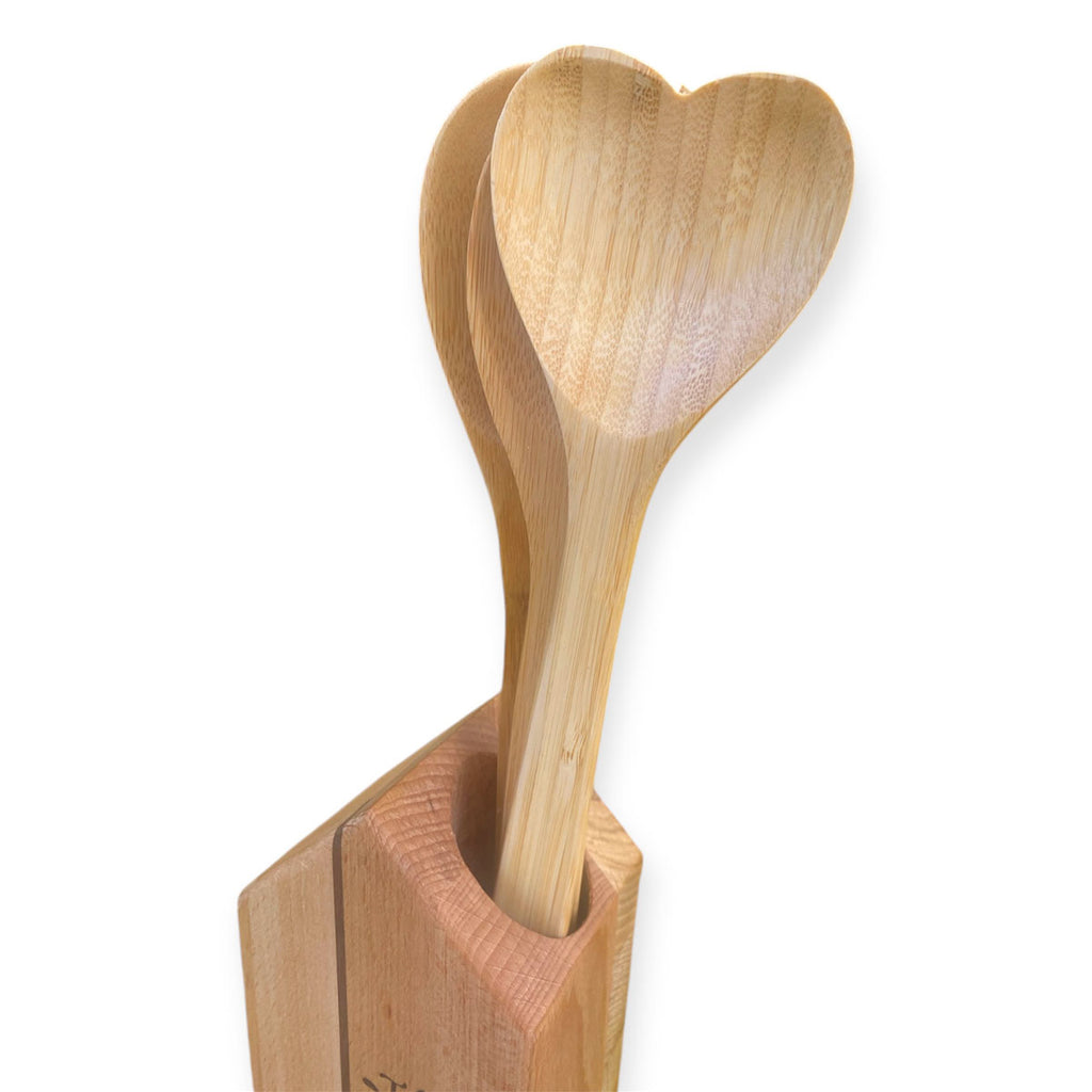 Casetta porta mestoli personalizzata in legno