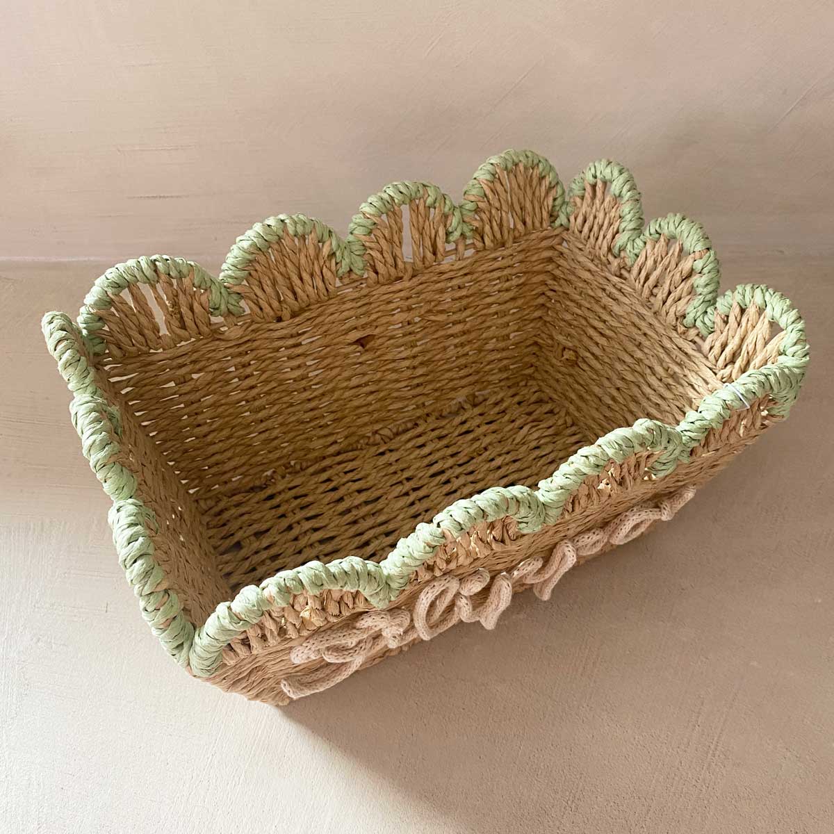 Cestino portaoggetti personalizzato