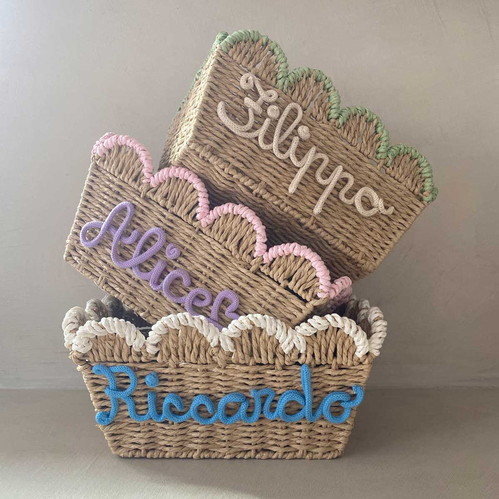 Cestino portaoggetti personalizzato