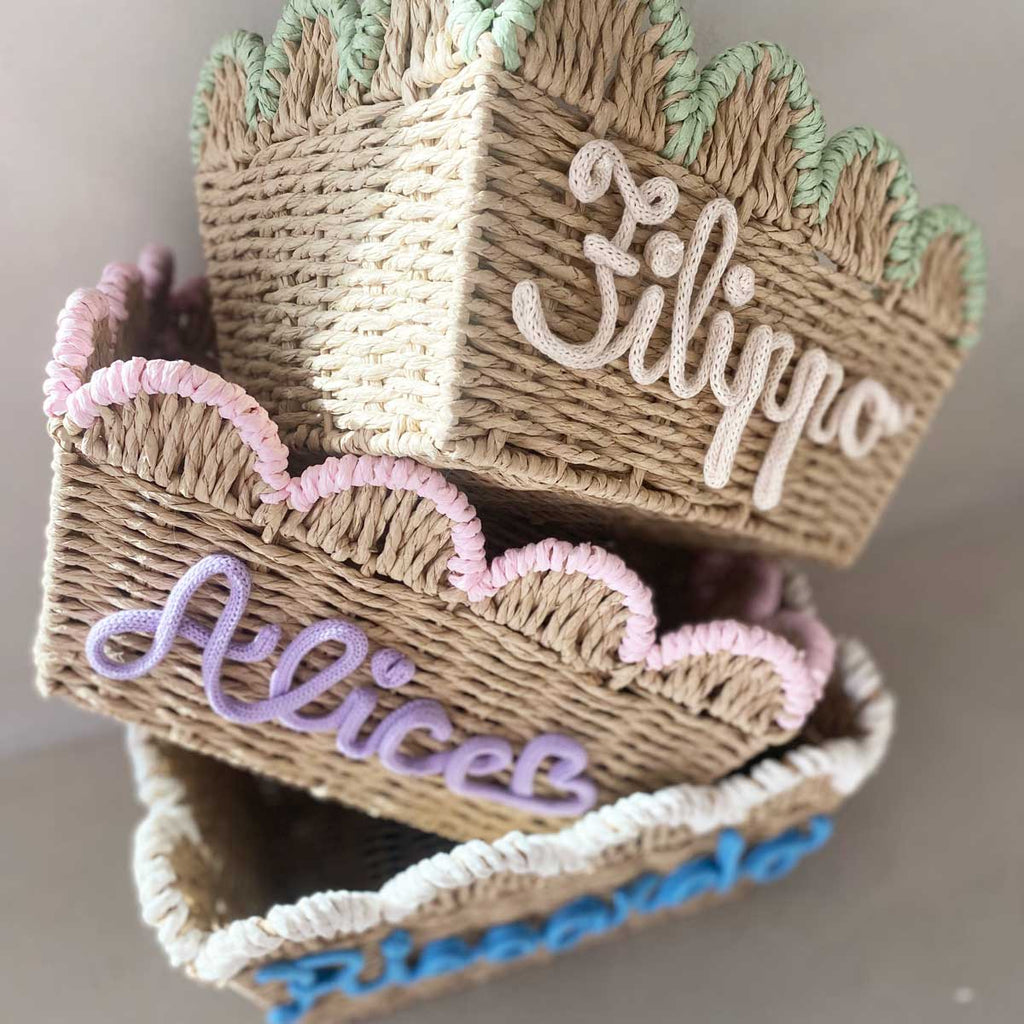 Cestino portaoggetti personalizzato