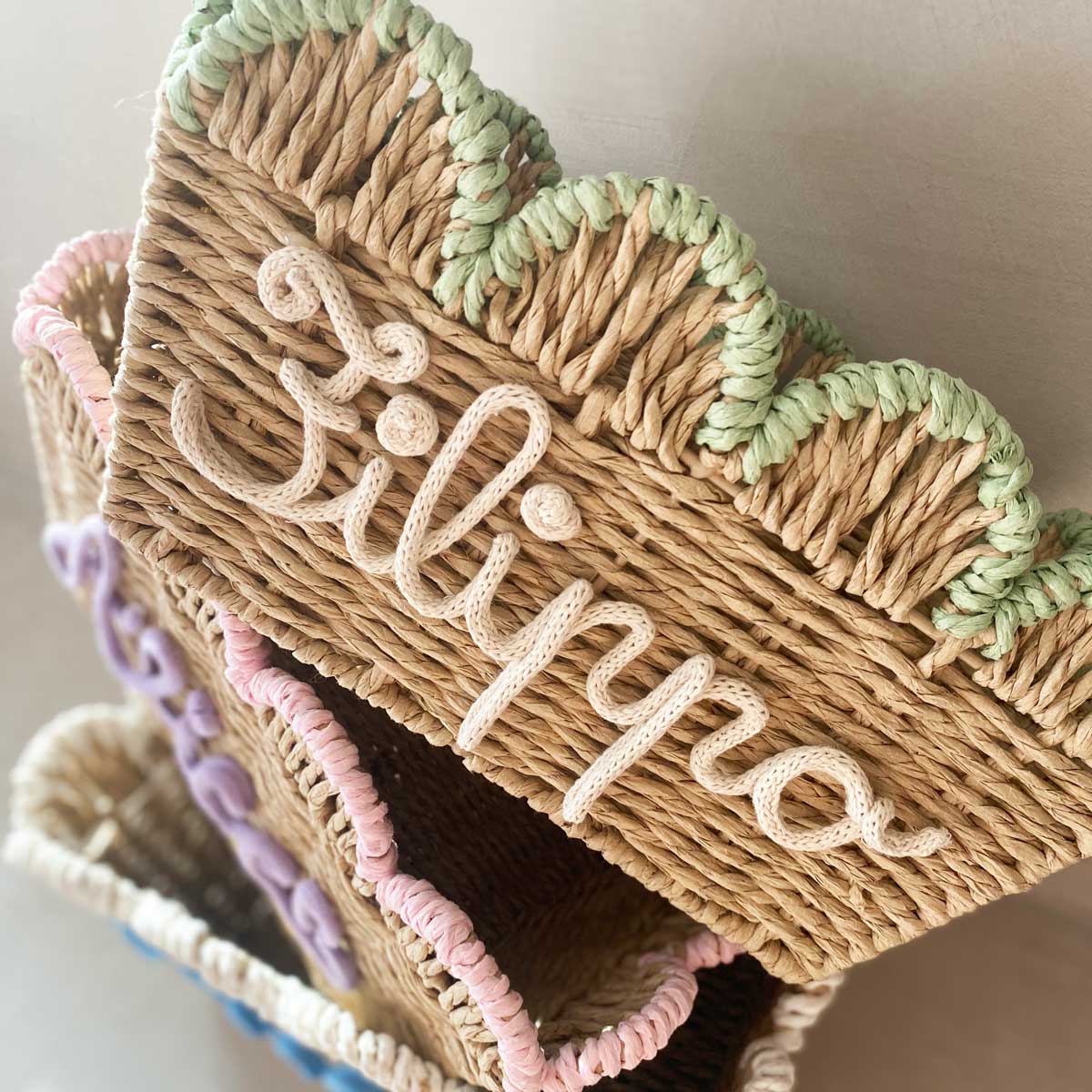 Cestino portaoggetti personalizzato