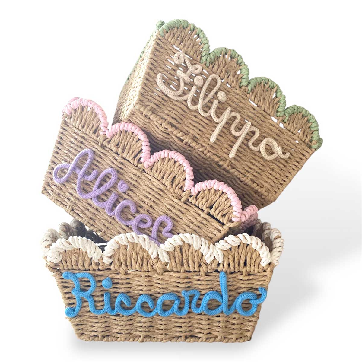 Cestino portaoggetti personalizzato