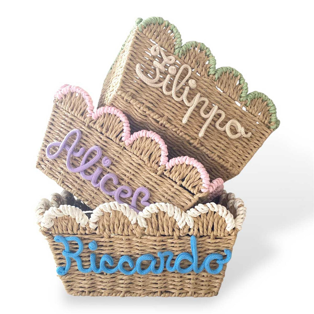 Cestino portaoggetti personalizzato