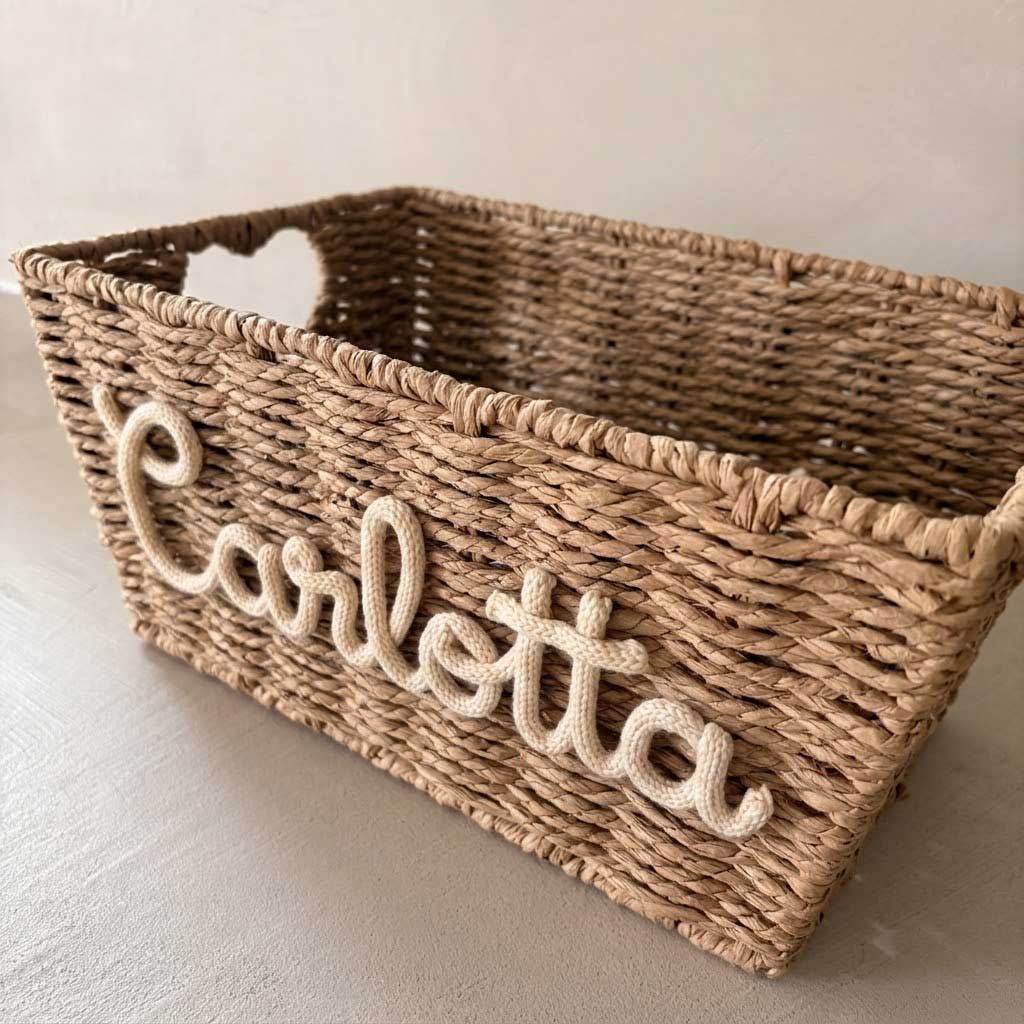 Cestino personalizzato con nome
