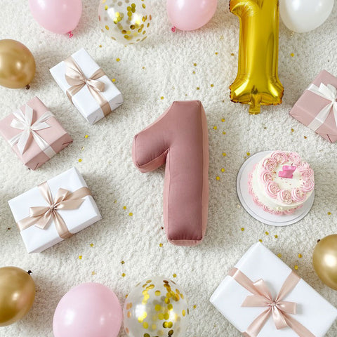 Cuscino Numero in Velluto