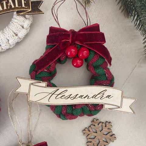 Addobbo Ghirlandina Personalizzabile