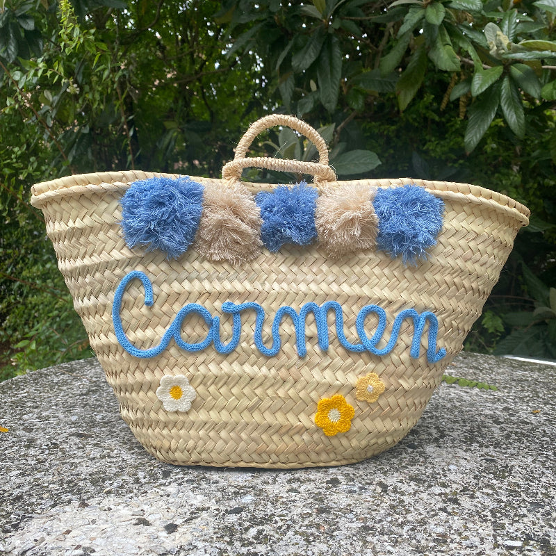 Borsa personalizzata in paglia