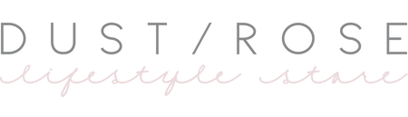 Logo DUST/ROSE lifestyle store