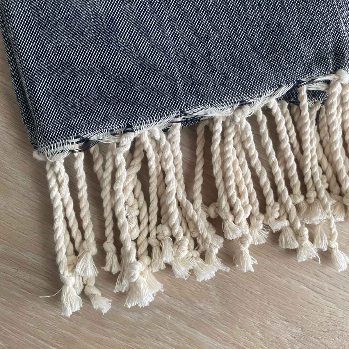 Telo mare fouta cotone blu oltremare